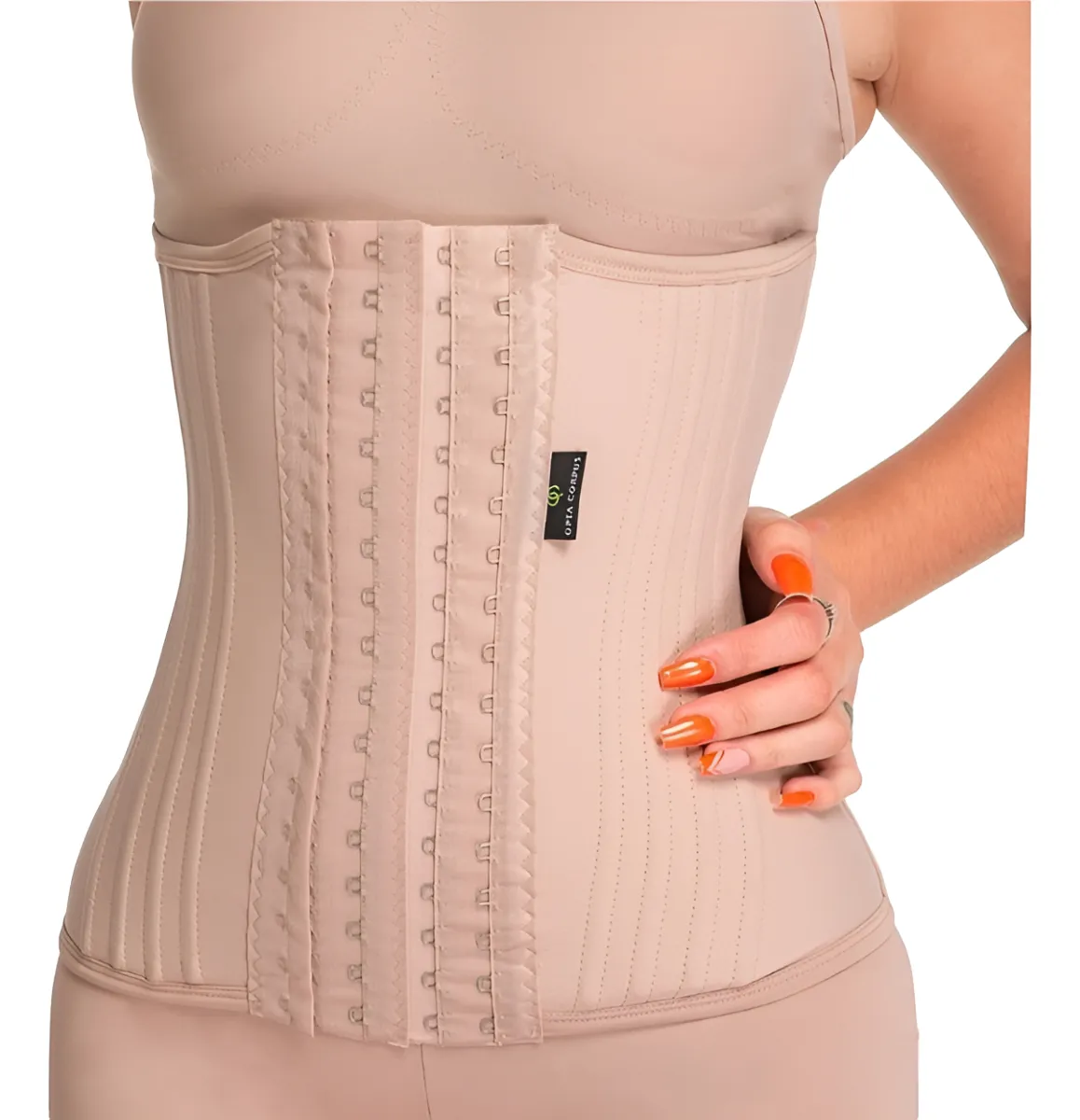 Cinta Modeladora Feminina Opta Corpus 750 Redutora Cintura - Imagem 4