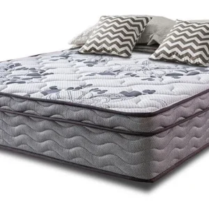 Colchão Casal OrtoFirm 138x188x28 One Face Espuma D45 Cinza