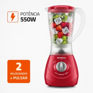 Liquidificador Easy Power Mondial 550W - L-550-R