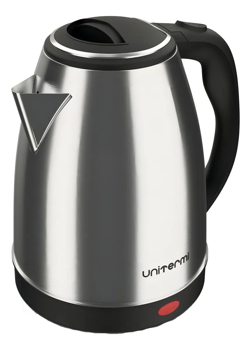 Chaleira Eletrica Atacama 1,8l Prateado 127 v Unitermi 1200 W - Imagem 2
