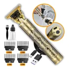 Maquina Maquininha De Cortar Cabelo Barbeador Eletrico Aparador De Pelos Acabamento Dragão Buda Profissional kamufla